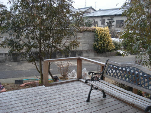 朝はパラッパラと