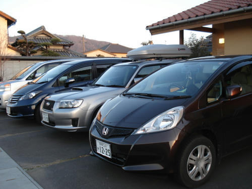 全車にワンちゃんが乗ってる？