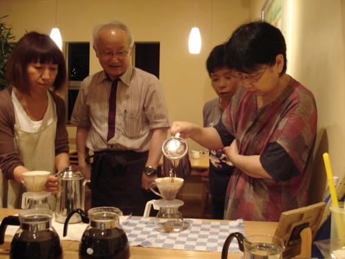 一人ずつの実技