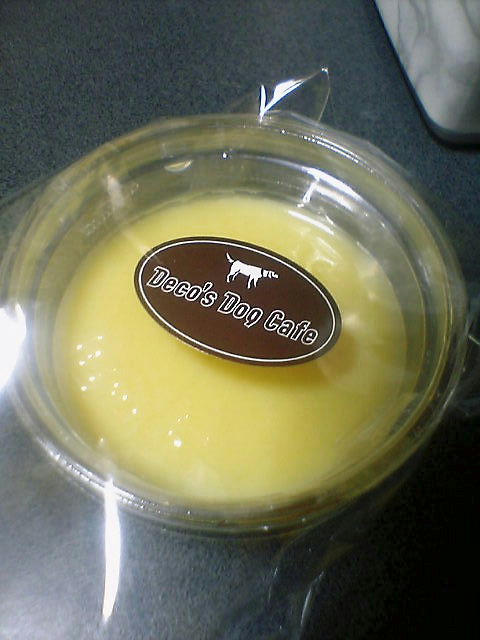 ワンコ用かぼちゃプリン