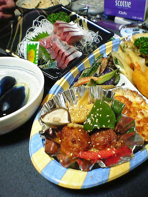 ８／１３の夕食