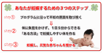 不妊症を１日５分自宅で改善！大須賀式 妊娠成功プログラム