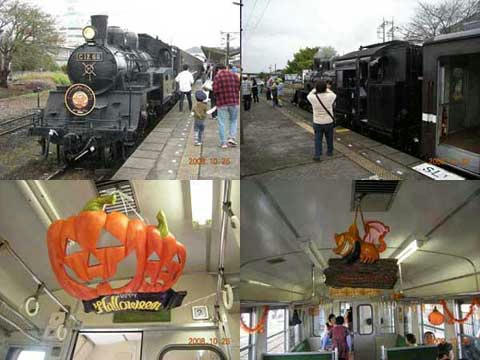 真岡鐵道「SLハロウィン号」2009