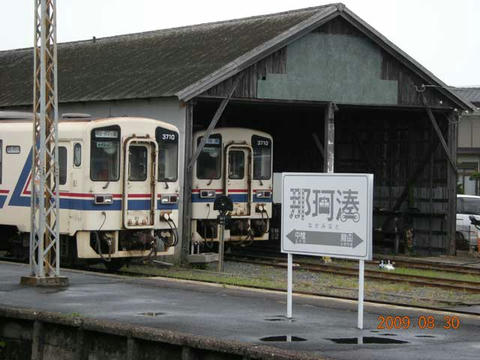 那珂湊駅（車庫）