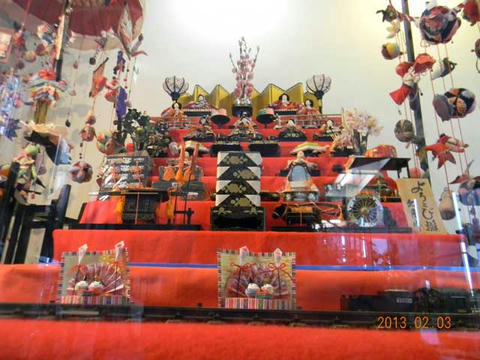 筑西雛祭り ひなめぐり(2013年2月3日撮影)