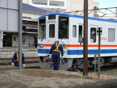 「キハ5000形」2次車（2013年2月25日）