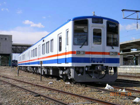 「キハ5000形」2次車(2013年2月25日)