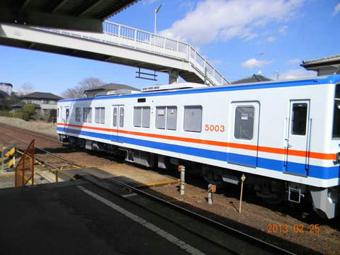 「キハ5000形」2次車(2013年2月25日)