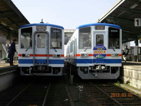 「キハ5000形」2次車(2013年3月2日)