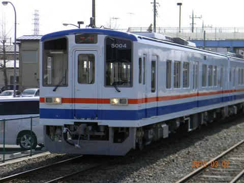 「キハ5000形」2次車(2013年3月2日)