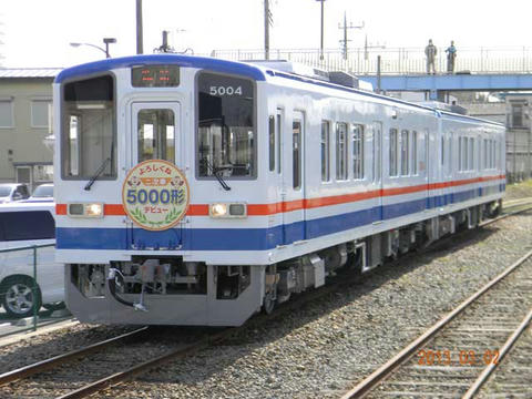 「キハ5000形」2次車（2013年3月2日）