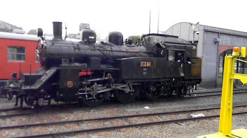 真岡鐵道SL重連(2013年3月10日・真岡駅)