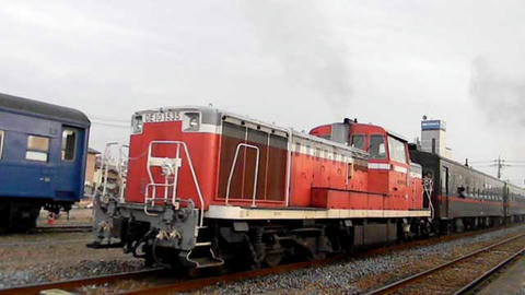真岡鐵道SL重連(2013年3月10日・真岡駅)