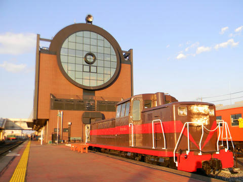 真岡駅（2014年1月1日）