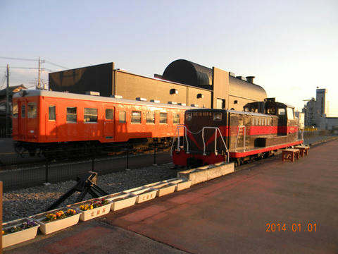 真岡駅（2014年1月1日）