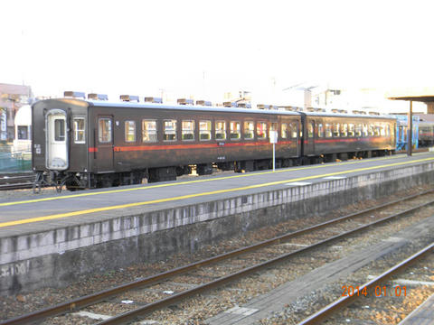 真岡駅（2014年1月1日）