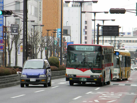 宇都宮市（西口大通り）