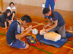 湯前小学校　心肺蘇生法研修