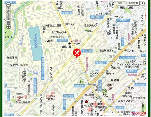 春日井市役所の近くです。