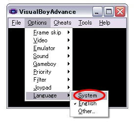 日本語パッチの使用
