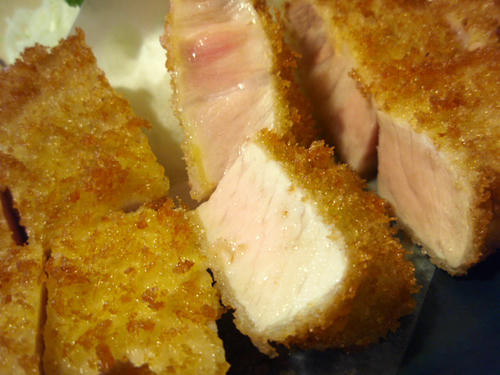 こだわりのとんかつ