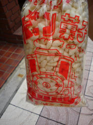 ポン菓子一袋100円