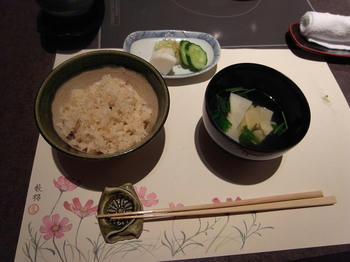 松茸ご飯