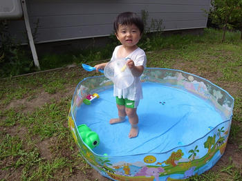 水遊び