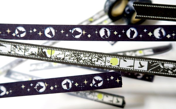 切り絵柄マスキングテープ大橋忍燕山マステ