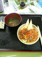 ミニいくら鮭丼