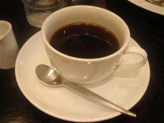 恵比寿　cafe 『vent vert』 食後のコーヒー