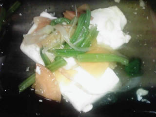 豆腐のあんかけ