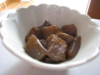 こんにゃくの甘辛煮