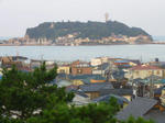 朝日の江ノ島