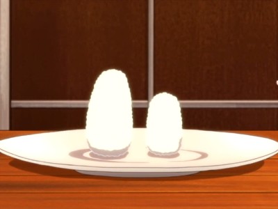 おむすびの大きさが違うぞ？？？