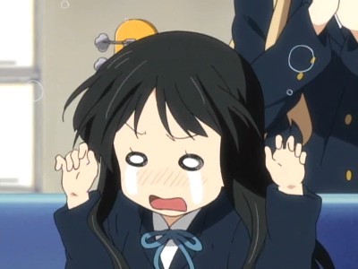 でもオロオロな澪ちん(*&acute;Д`)