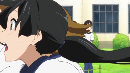 ゴールテープ手前で！？