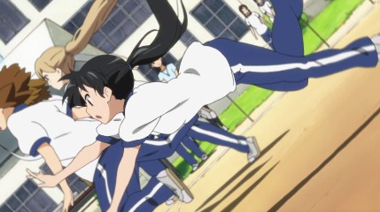 ヘッドスライディング！