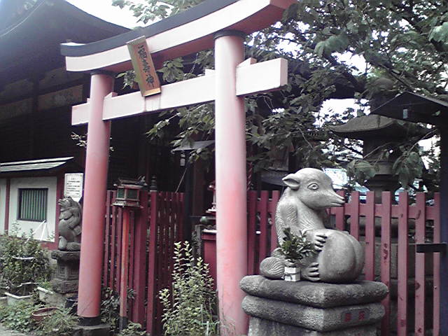 柳森神社の鳥居