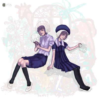 服をまた塗る