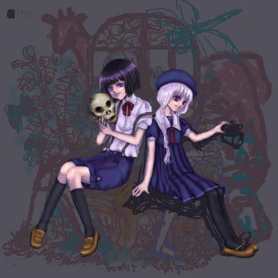 キャラ塗り終了