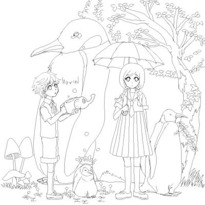 「落涙」