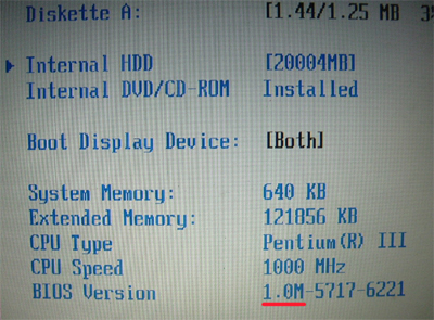 BIOS 1.0M