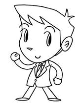 Illustration of business - 「Businessman、New employee」