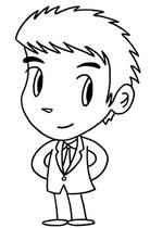 Illustration of business - 「Businessman、New employee」