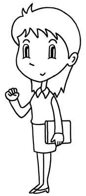 Illustration of business - 「Businessman、Business woman」