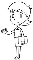 Illustration of business - 「Business woman、Office lady」