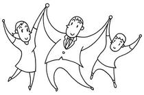 Illustration of business - 「Happy family」