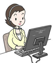 Illustration of business - 「Telephone guide」