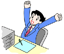 Business illustration - 「Overtime work ・ Rest」